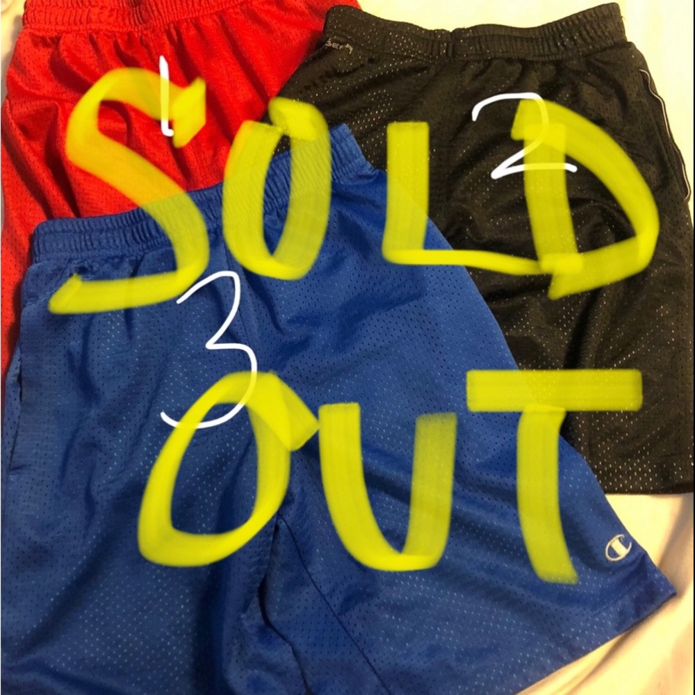 Boys athletic shorts